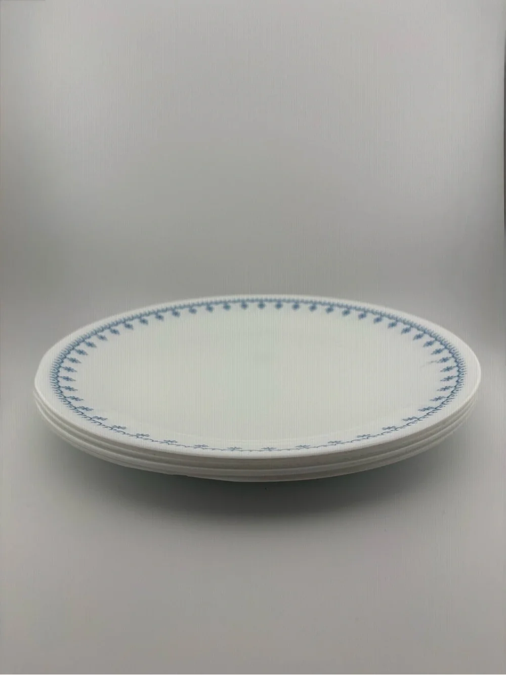 Corelle Snowflake Garland Dinner Plates 10.5” - Set of 4